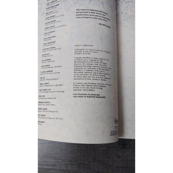 Fables Homelands by Bill Willingham Vol 6 TPB DC Vertigo Comics Softcover - Picture 9 of 12